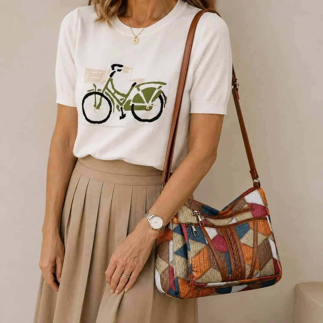 Nerea bolso bandolera patchwork