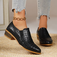 Olivia Premium | Mocasines Efecto Trenzado