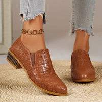 Olivia Premium | Mocasines Efecto Trenzado