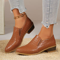 Olivia Premium | Mocasines Efecto Trenzado