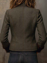 Chaqueta Rebeca verde oliva