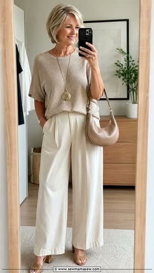 Clienta Sanoite, jersey beige